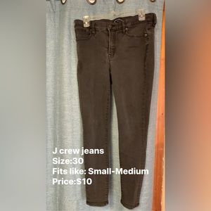 J crew jeans